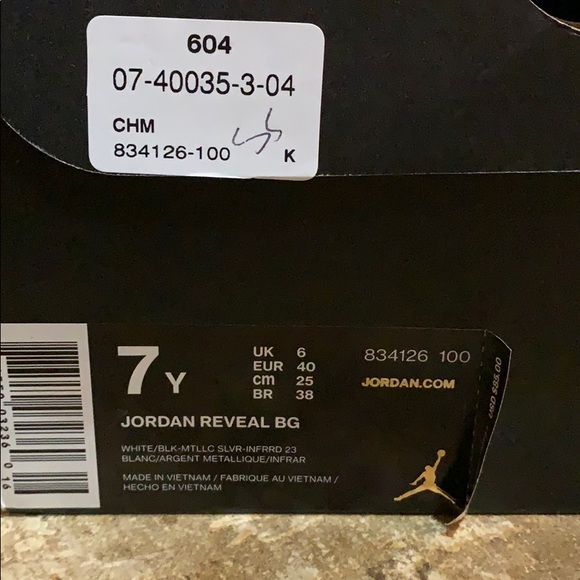 Nike Jordan Reveal BG - Picture 6 of 6